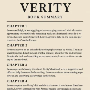 Featured image for Verity Book Summary Chapter by Chapter The 15-Part Truth Unveiled 2026