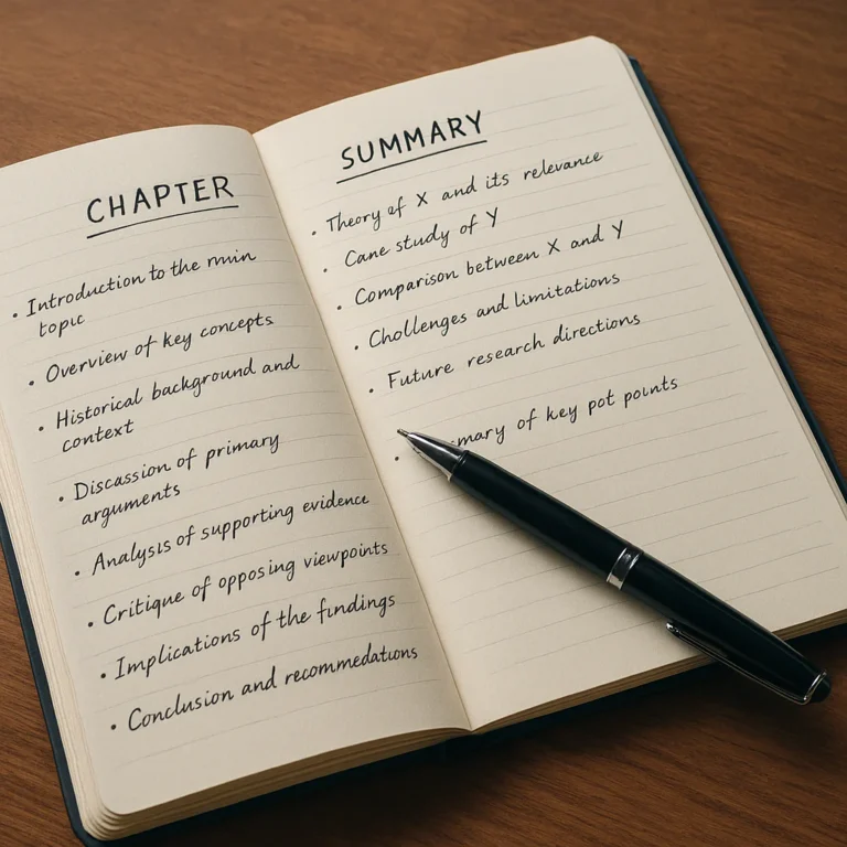 Featured image for The Ultimate Chapter Summary Guide Master Any Book in 2026