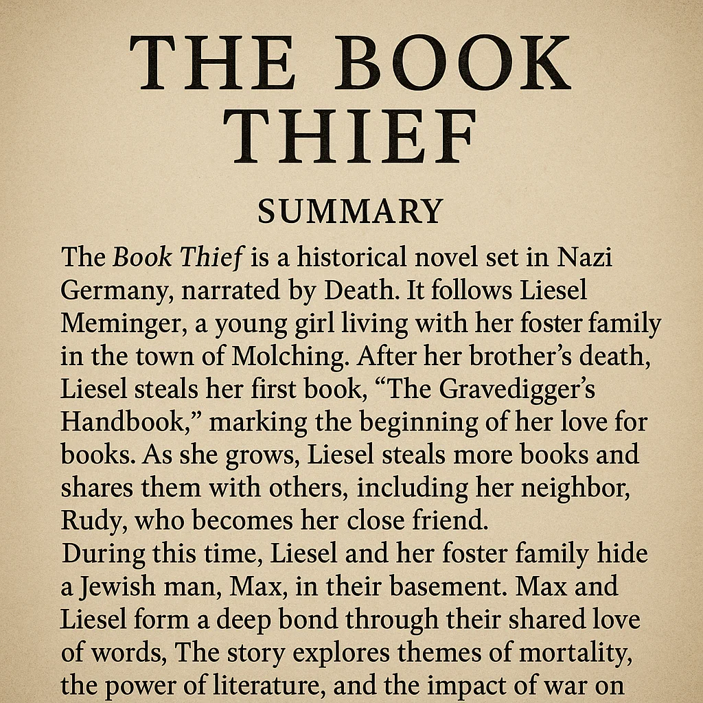 Featured image for What Is the Main Idea of The Book Thief 10 Core Truths
